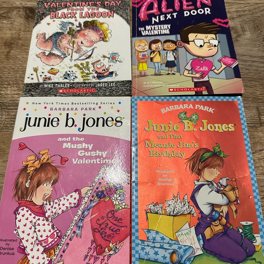 Junie B Jones, The Alien Next Door and Valentines Day From The Black Lagoon